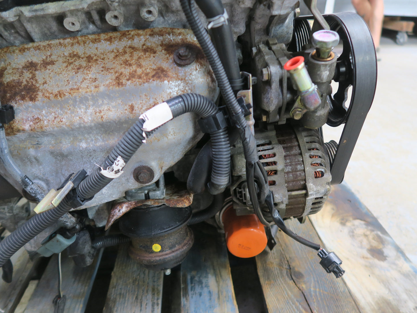 04-05 Nissan 350Z 3.5L VQ35DE RWD A/T VIN A 4TH Digit Complete Engine Motor 34K