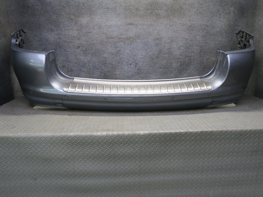 2003-2006 Porsche Cayenne 955 Turbo Rear Bumper Cover w PDC Titanium Metallic