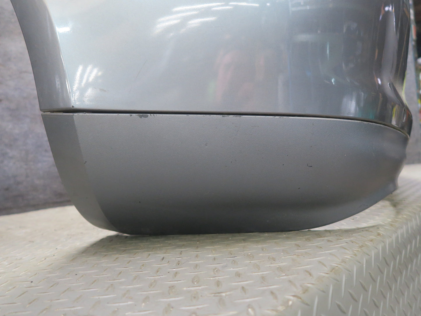 2003-2006 Porsche Cayenne 955 Turbo Rear Bumper Cover w PDC Titanium Metallic