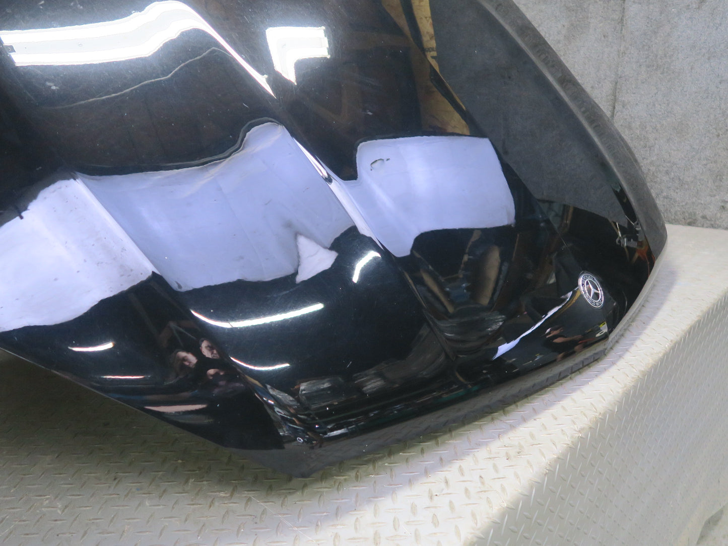 2017-2019 Mercedes X166 GLS450 Front Hood Bonnet Shell Cover Panel Black