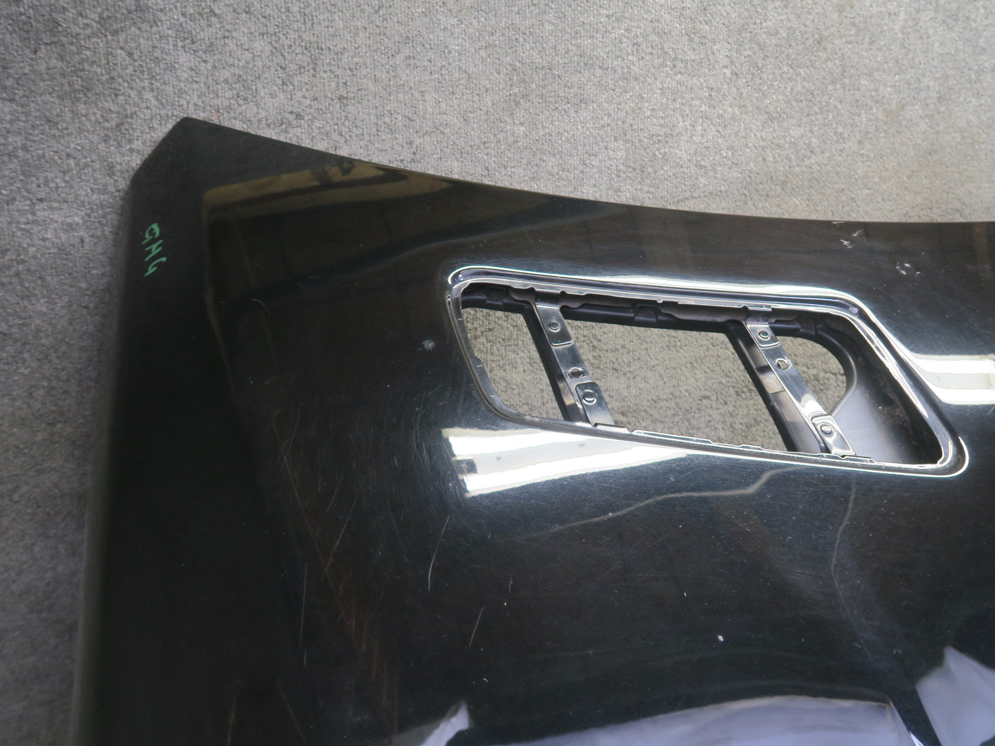 2017-2019 Mercedes X166 GLS450 Front Hood Bonnet Shell Cover Panel Black