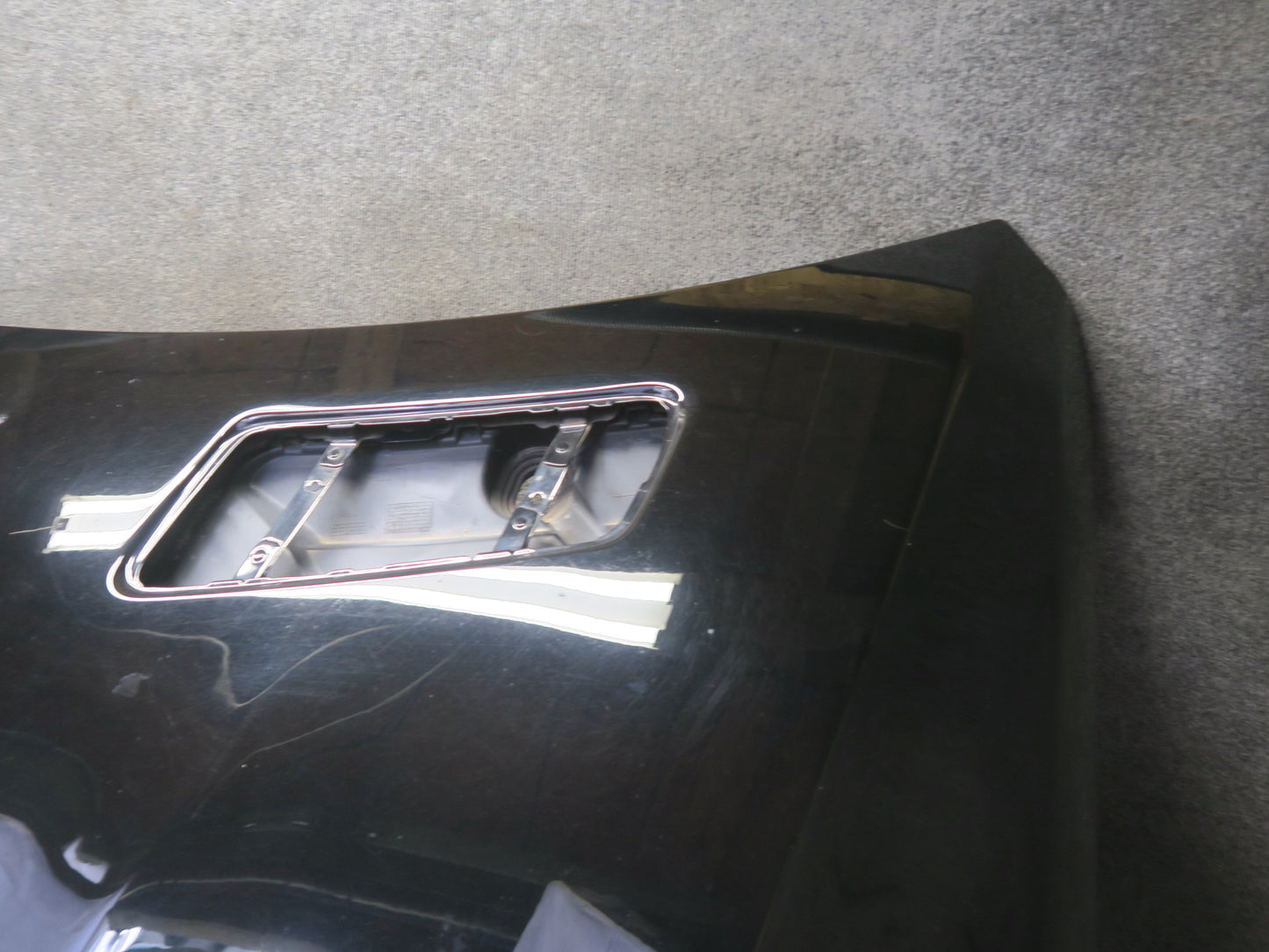 2017-2019 Mercedes X166 GLS450 Front Hood Bonnet Shell Cover Panel Black