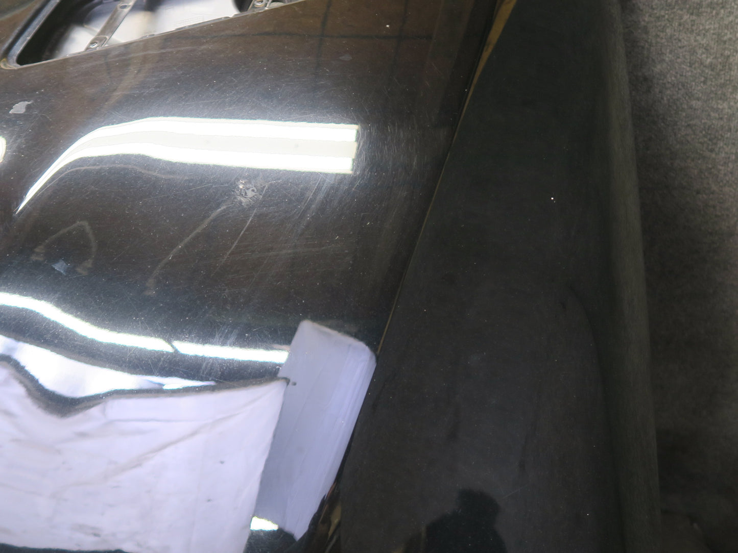 2017-2019 Mercedes X166 GLS450 Front Hood Bonnet Shell Cover Panel Black