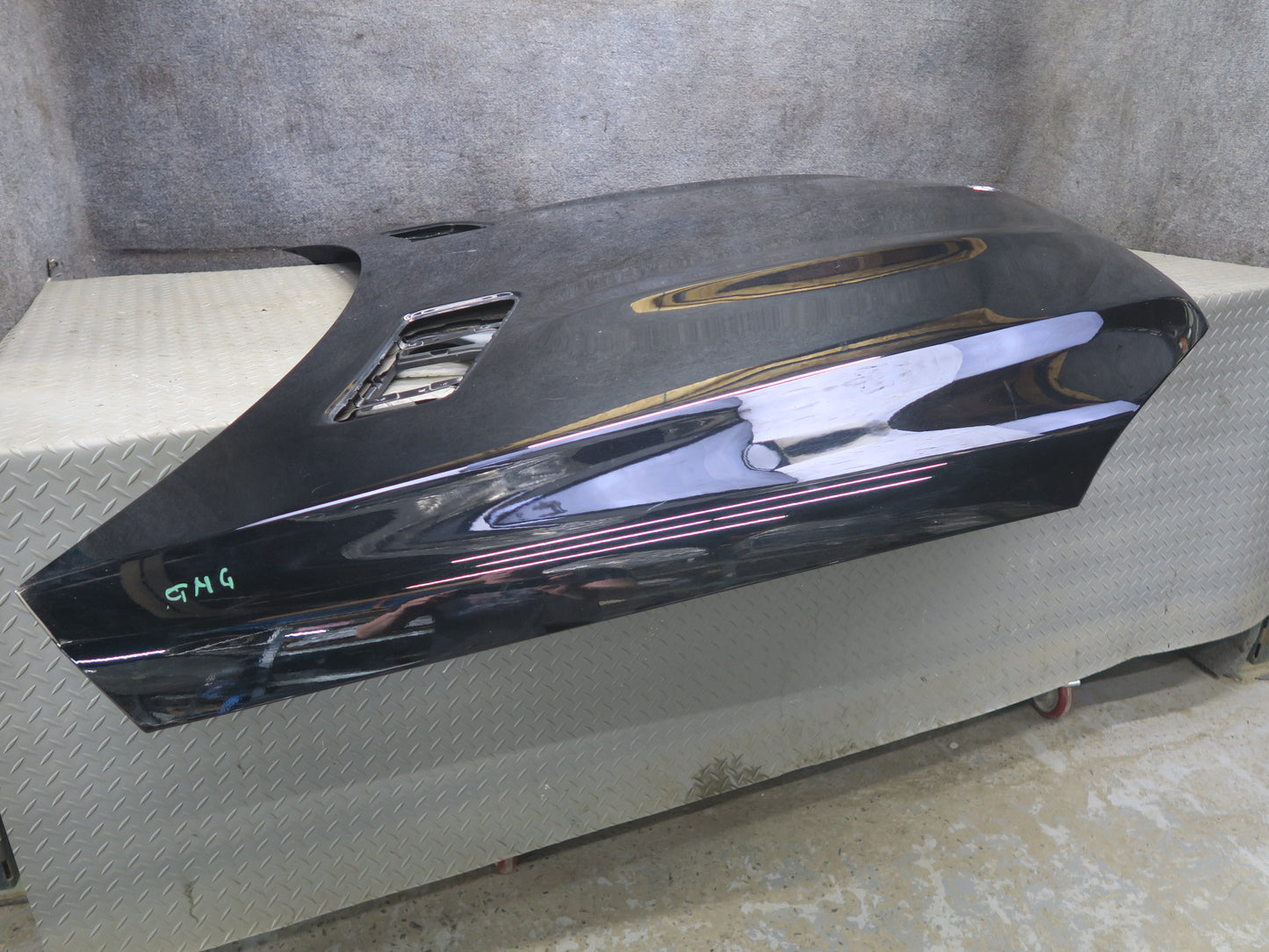 2017-2019 Mercedes X166 GLS450 Front Hood Bonnet Shell Cover Panel Black