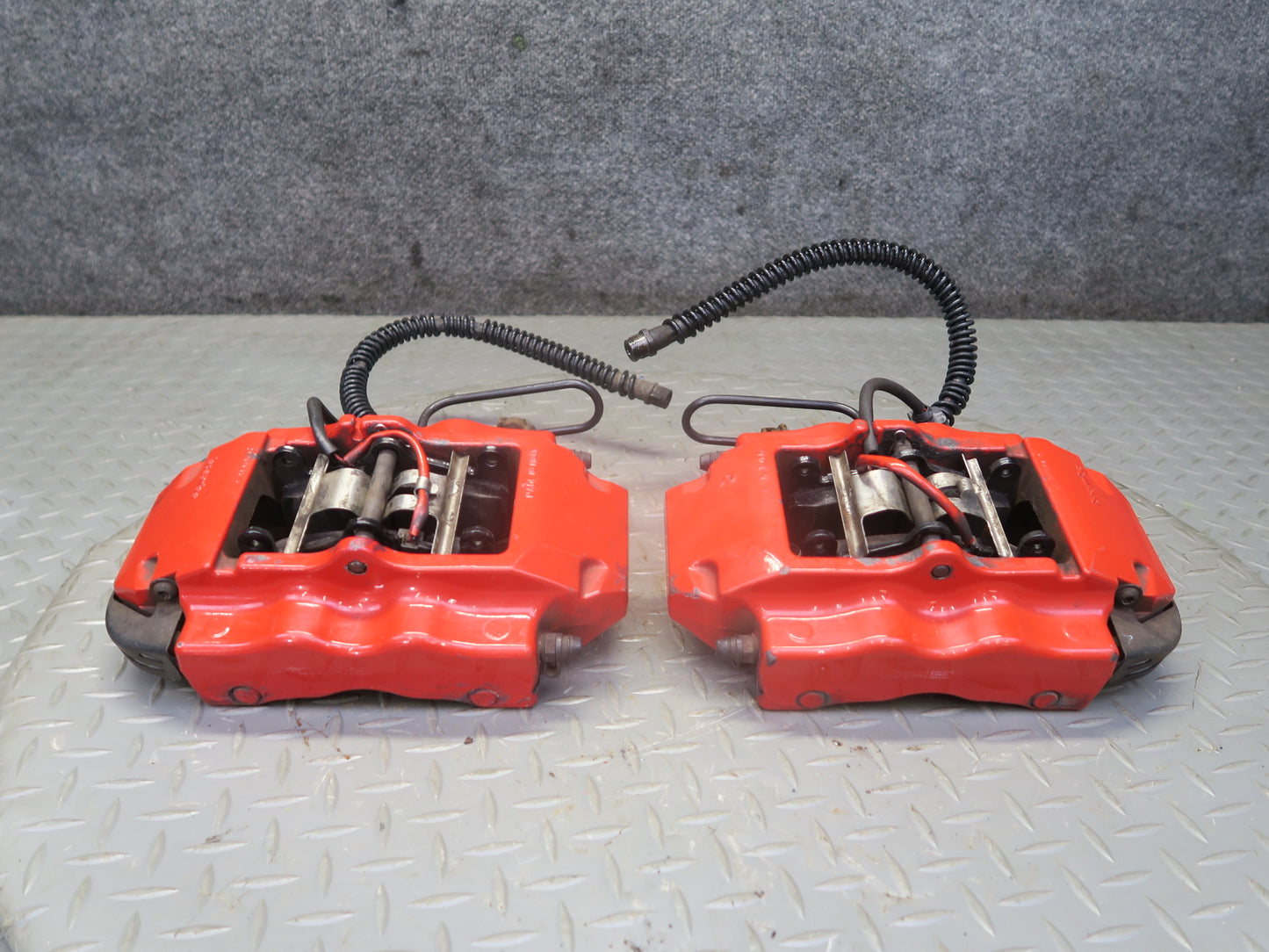 2003-2006 Porsche Cayenne 955 Turbo Rear Left & Right Brembo Brake Caliper Set