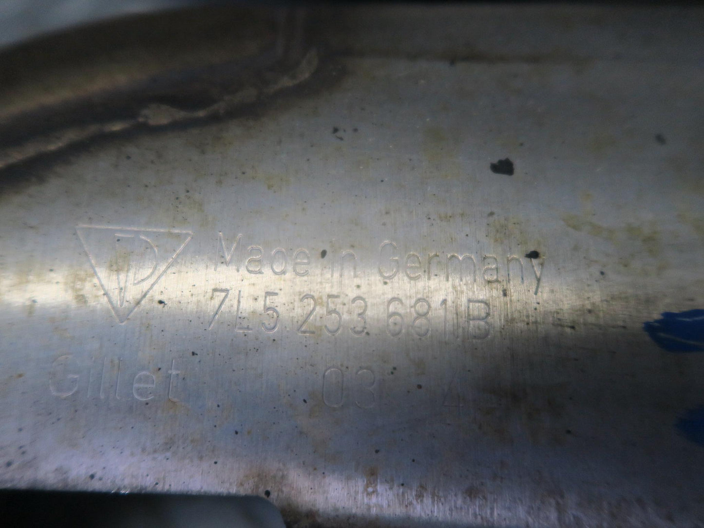 2003-2006 Porsche Cayenne 955 Turbo Rear Exhaust Muffler Tip Set of 2