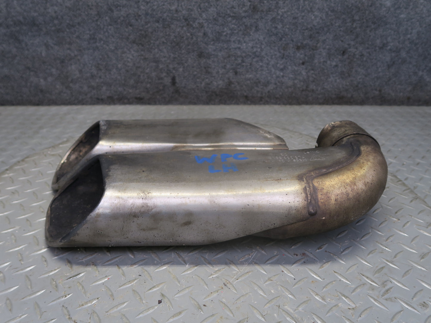 2003-2006 Porsche Cayenne 955 Turbo Rear Exhaust Muffler Tip Set of 2