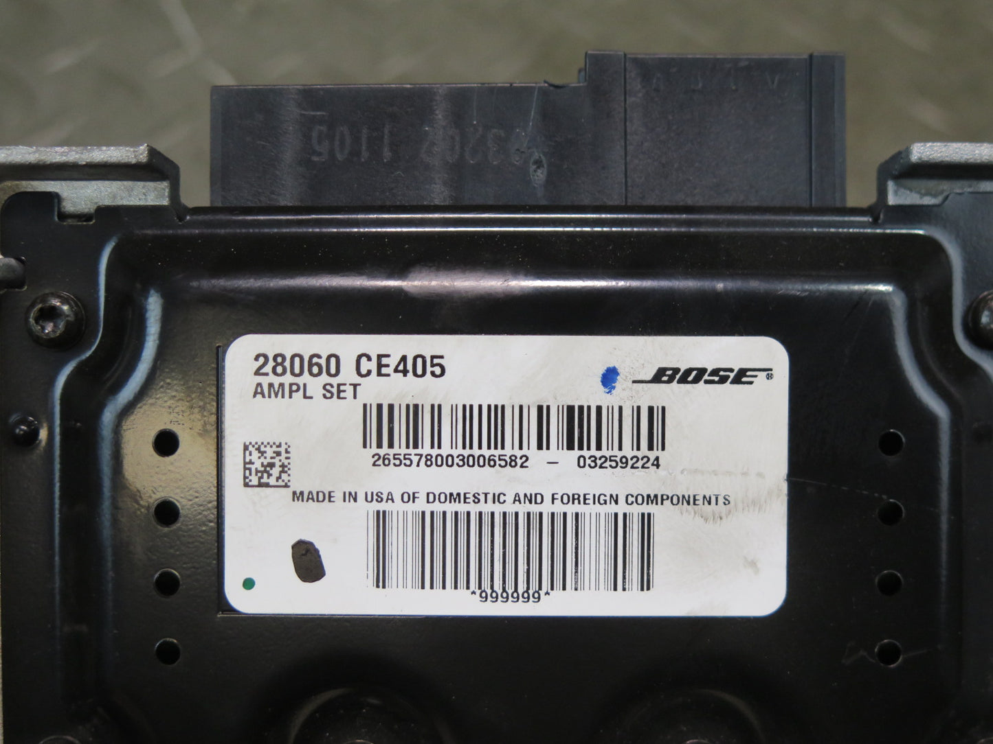 04-05 Nissan 350Z Z33 Convertible Bose Radio Stereo AMP Amplifier Module OEM
