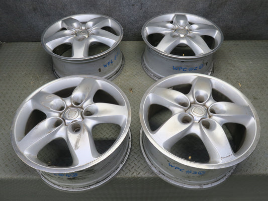 2003-2006 Porsche Cayenne 955 Set of 4 R18 18" Alloy Wheel Rim 18x8J ET57