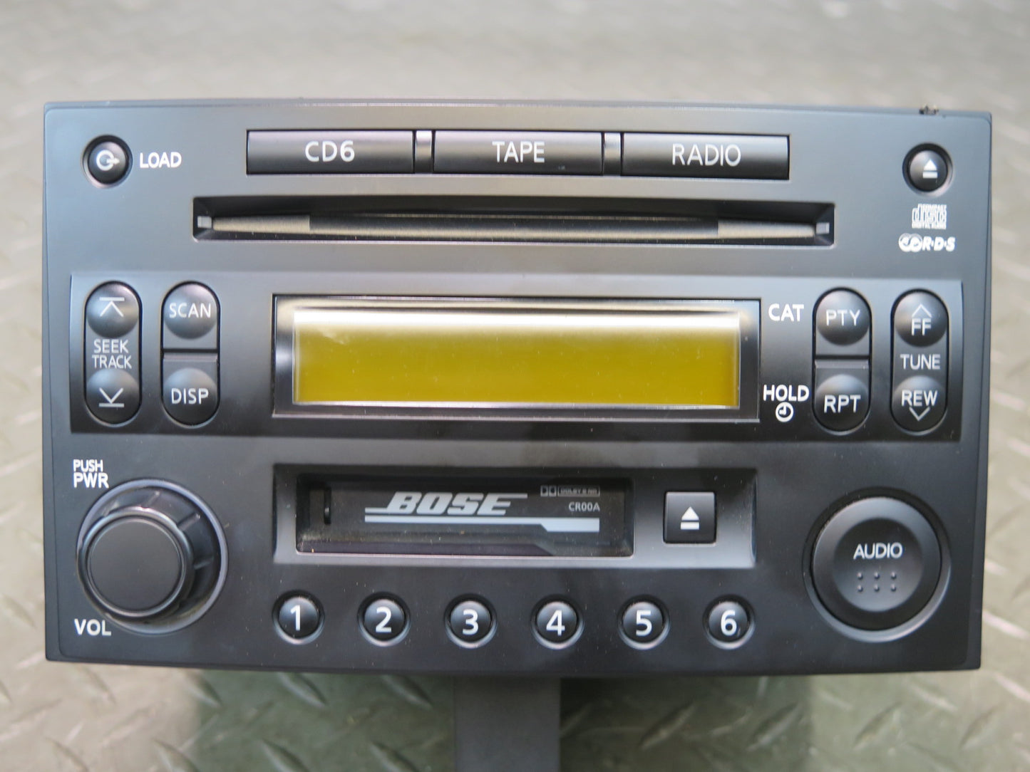2004 Nissan Z33 350Z Bose AM FM Radio Audio CD Cassette Receiver Head Unit OEM