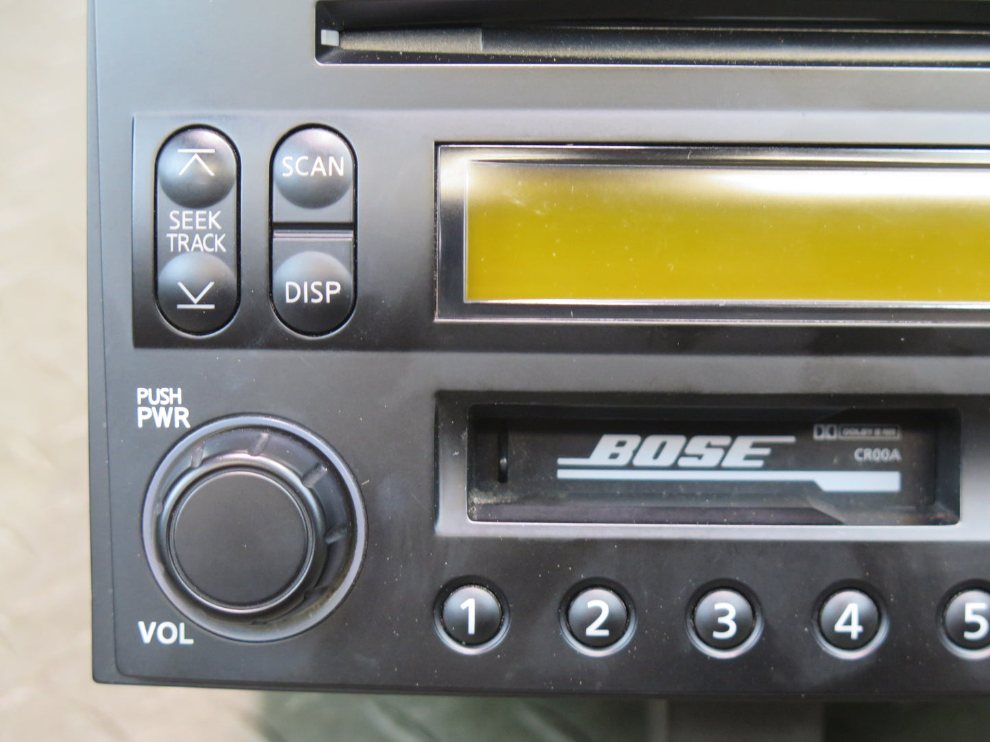 2004 Nissan Z33 350Z Bose AM FM Radio Audio CD Cassette Receiver Head Unit OEM