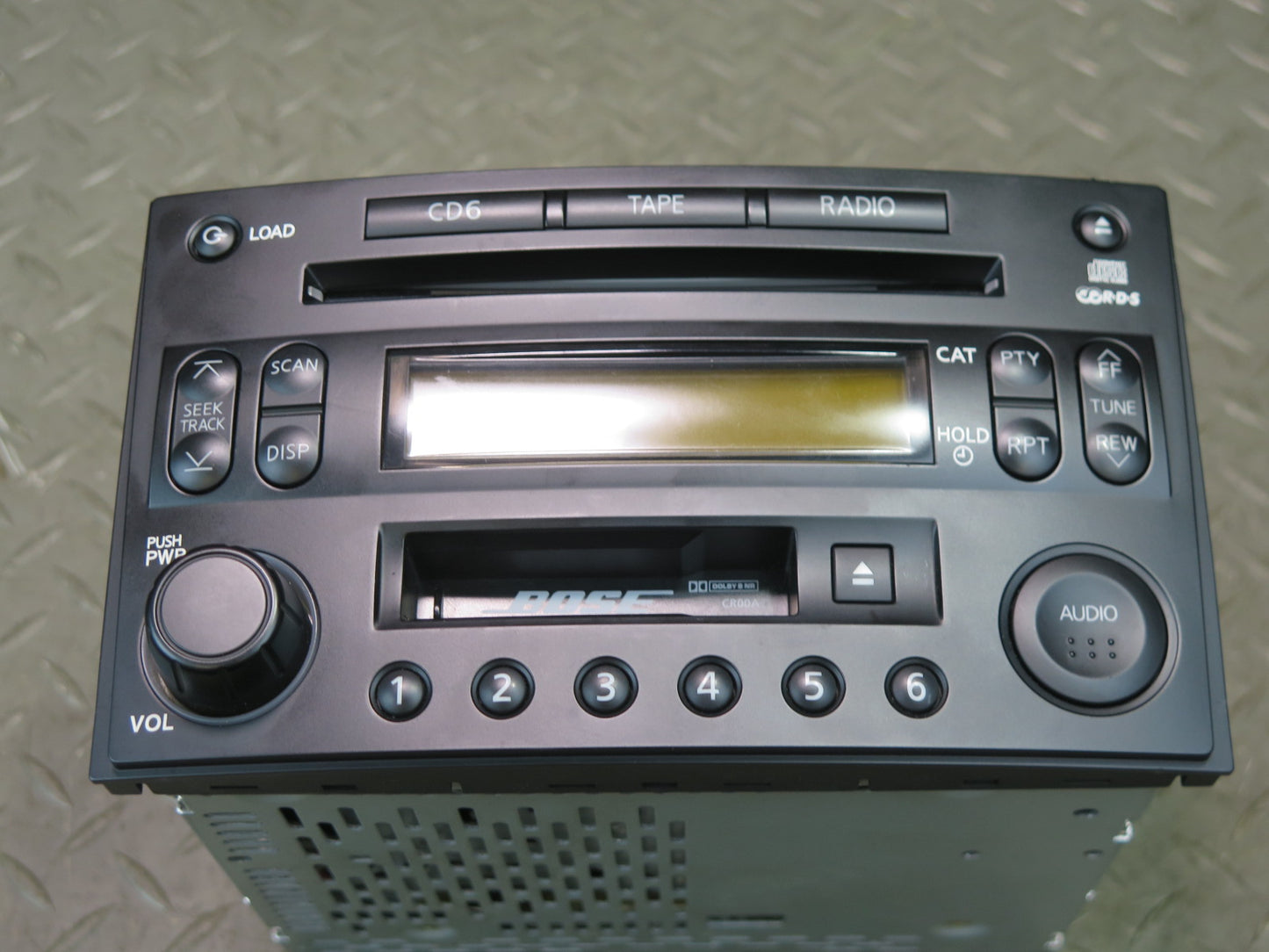 2004 Nissan Z33 350Z Bose AM FM Radio Audio CD Cassette Receiver Head Unit OEM