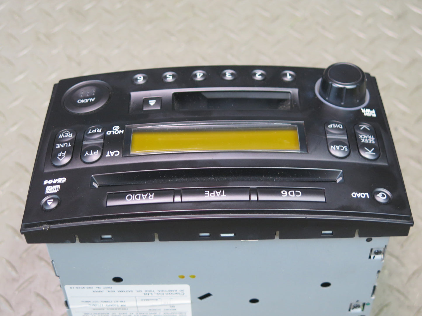 2004 Nissan Z33 350Z Bose AM FM Radio Audio CD Cassette Receiver Head Unit OEM