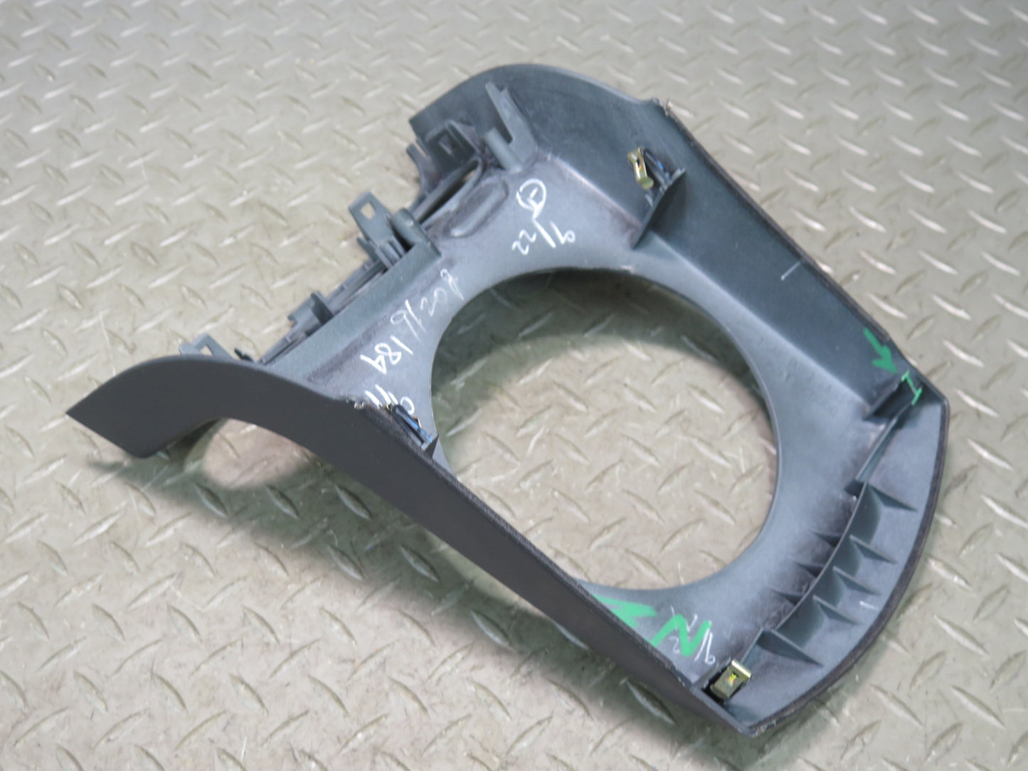 2004 Nissan Z33 350Z A/T Shifter & Climate Control Trim Cover Panel Black OEM