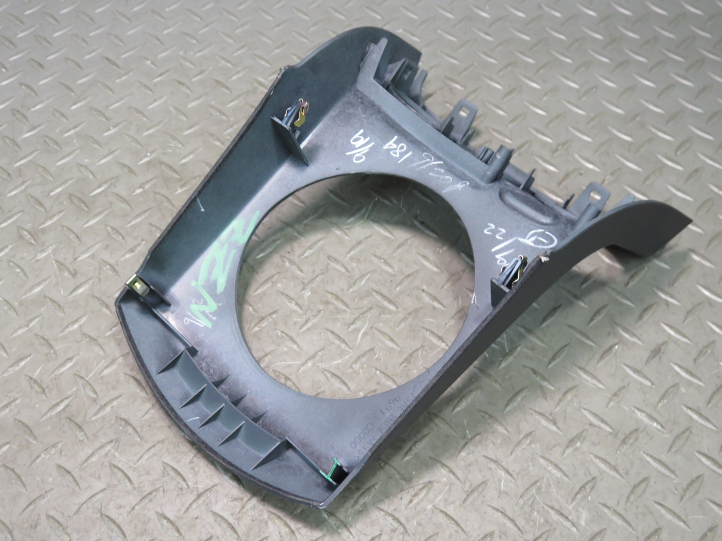 2004 Nissan Z33 350Z A/T Shifter & Climate Control Trim Cover Panel Black OEM
