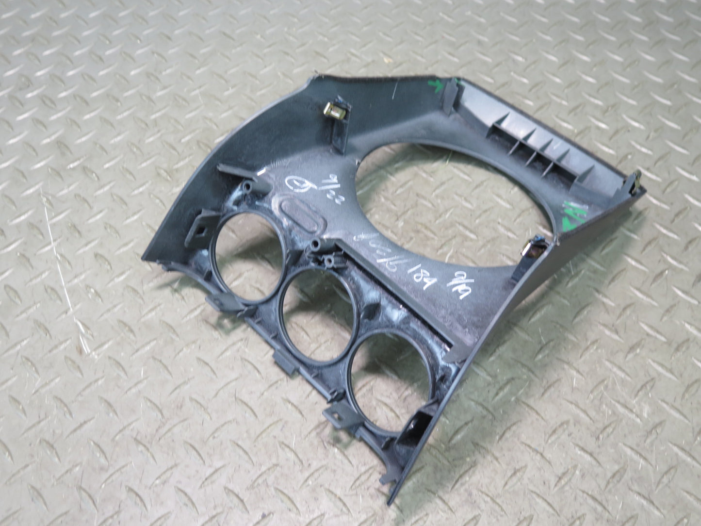 2004 Nissan Z33 350Z A/T Shifter & Climate Control Trim Cover Panel Black OEM