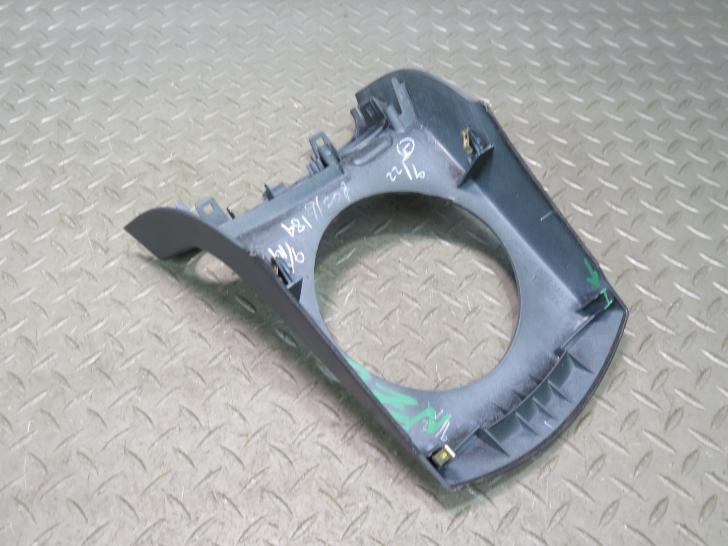 2004 Nissan Z33 350Z A/T Shifter & Climate Control Trim Cover Panel Black OEM