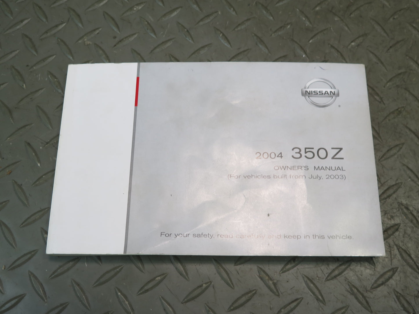 2004 Nissan Z33 350Z Convertible Owners Guide Manual Book Set w Case OEM