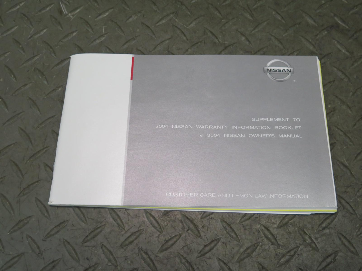 2004 Nissan Z33 350Z Convertible Owners Guide Manual Book Set w Case OEM