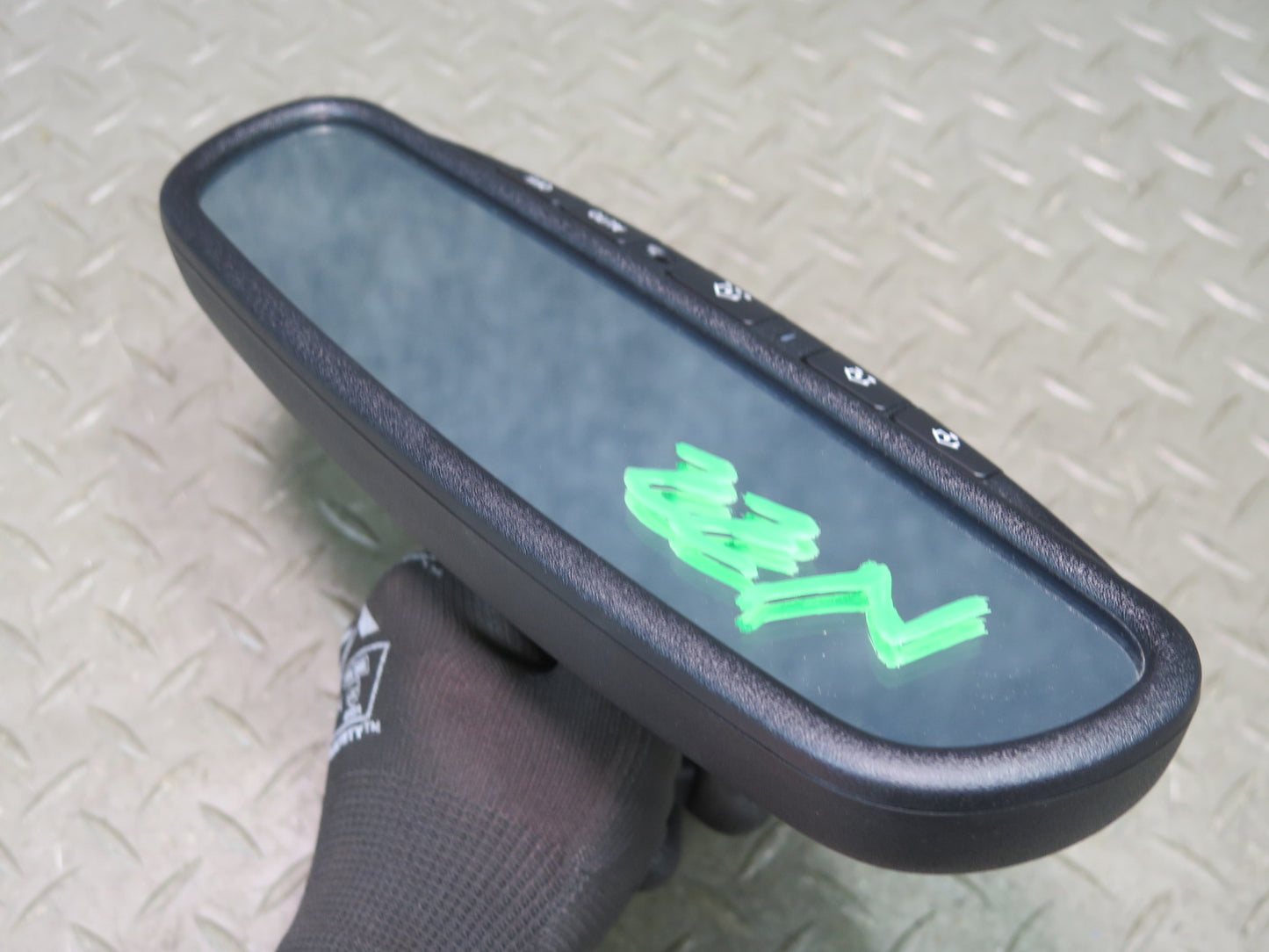 04-06 Nissan 350Z Convertible Auto Dim Interior Rear View Mirror w Homelink OEM