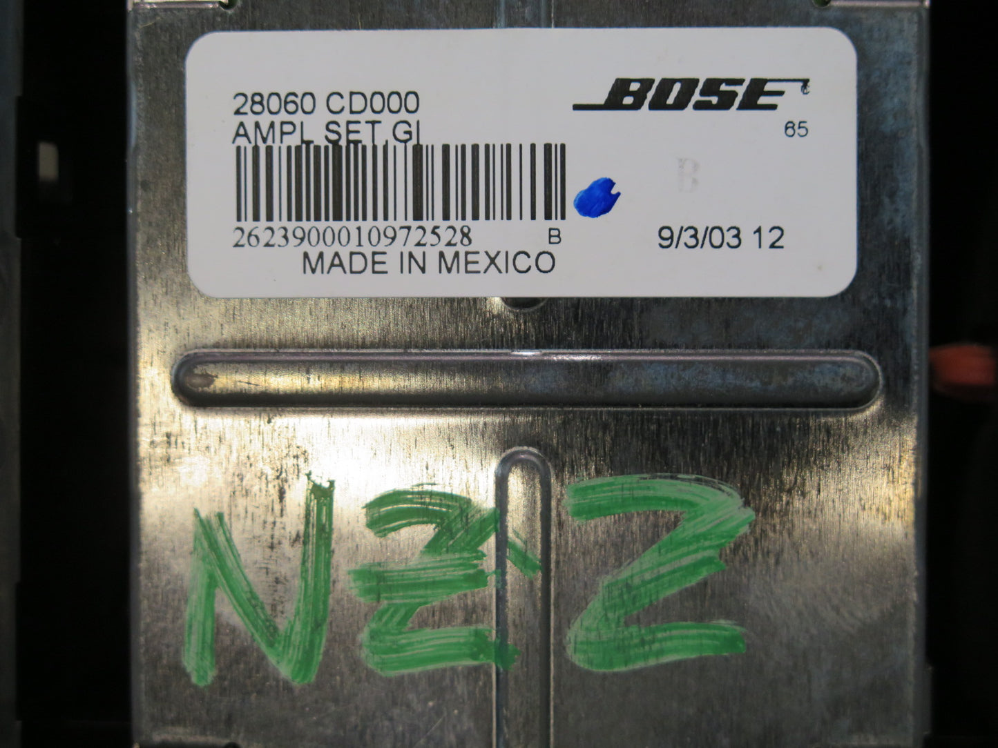 03-09 Nissan Z33 350Z Bose Audio Radio Amplifier AMP 28060-CD000 OEM