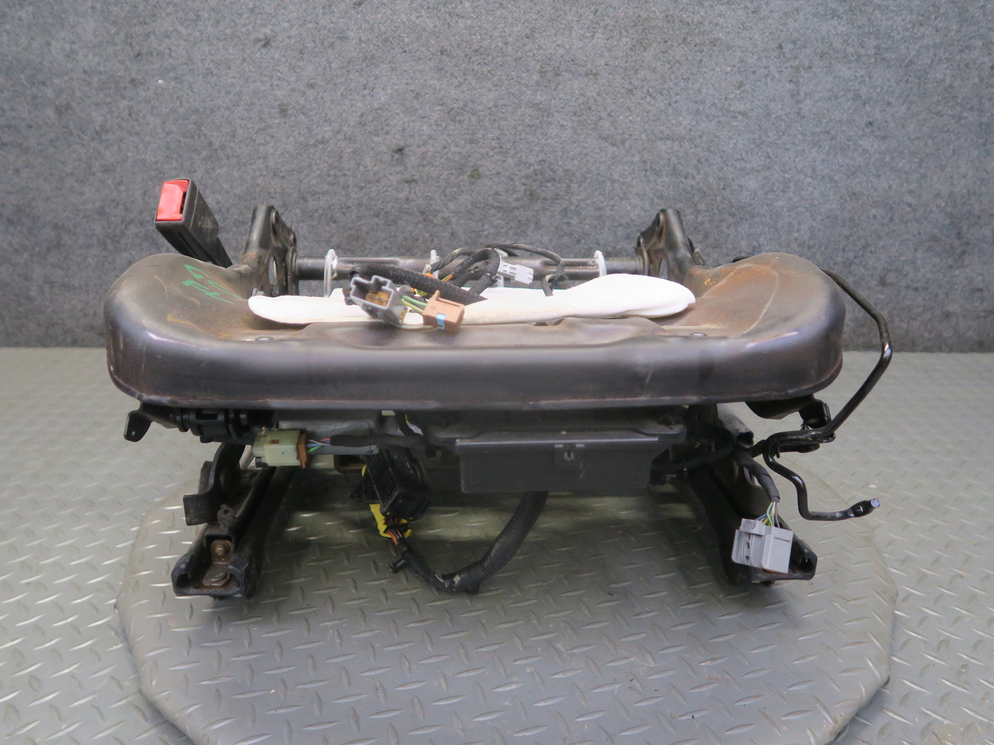 16-19 Chevrolet Camaro SS Front Left Seat Lower Frame Track Rail w Motors OEM