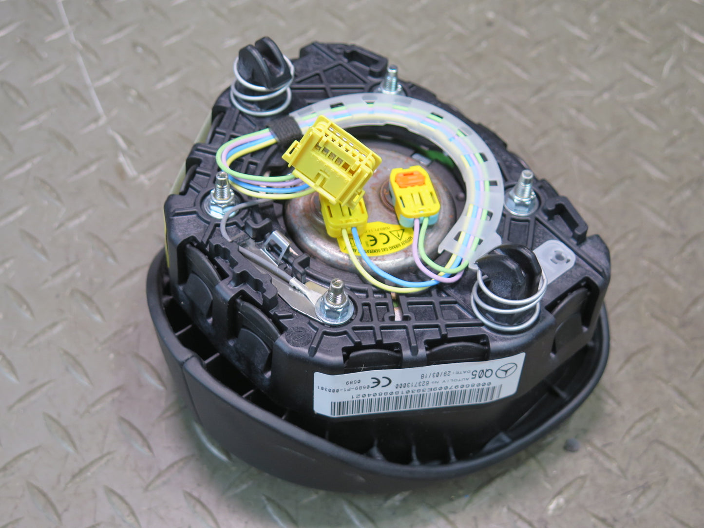 17-19 MERCEDES X166 GLS450 STEERING WHEEL SRS AIRBAG OEM