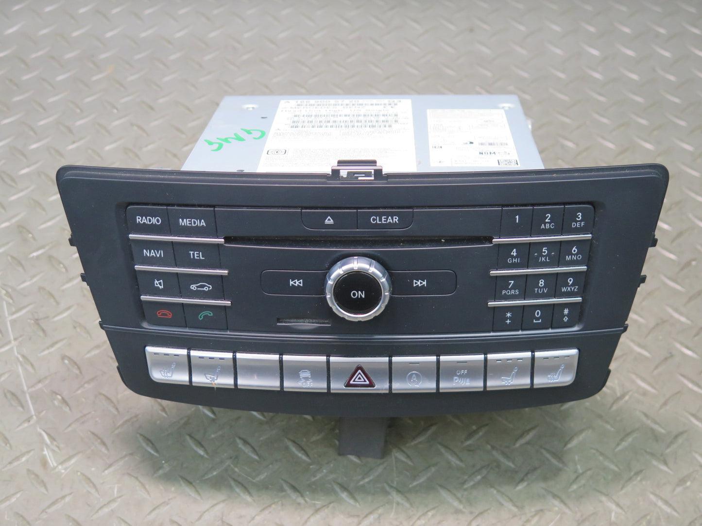 2017-2019 Mercedes X166 GLS450 AM FM Navigation Audio Radio Reciever Head Unit