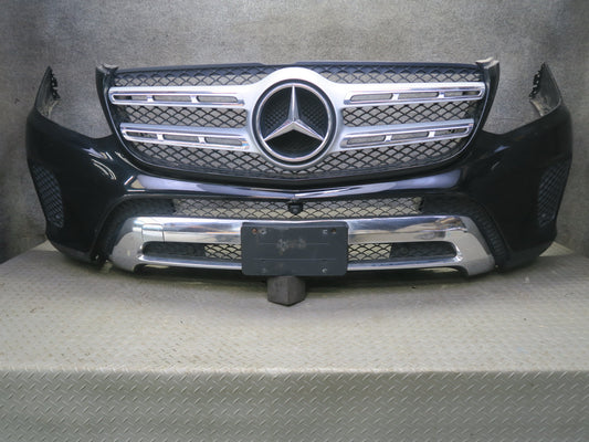 2017-2019 Mercedes X166 GLS450 Front Bumper Cover Panel W/ Camera & PDC Black