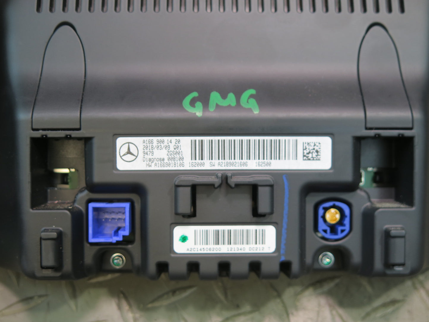 2017-2019 Mercedes X166 GLS450 Information GPS Navigation Screen Display Monitor