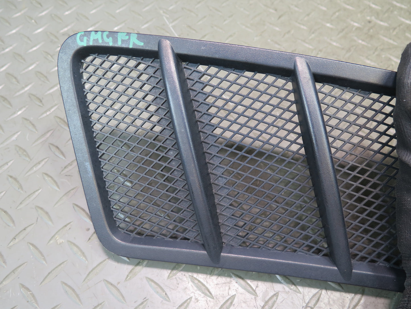 2017-2019 Mercedes X166 GLS450 Right & Left Hood Scoop Vent Grill Cover Set