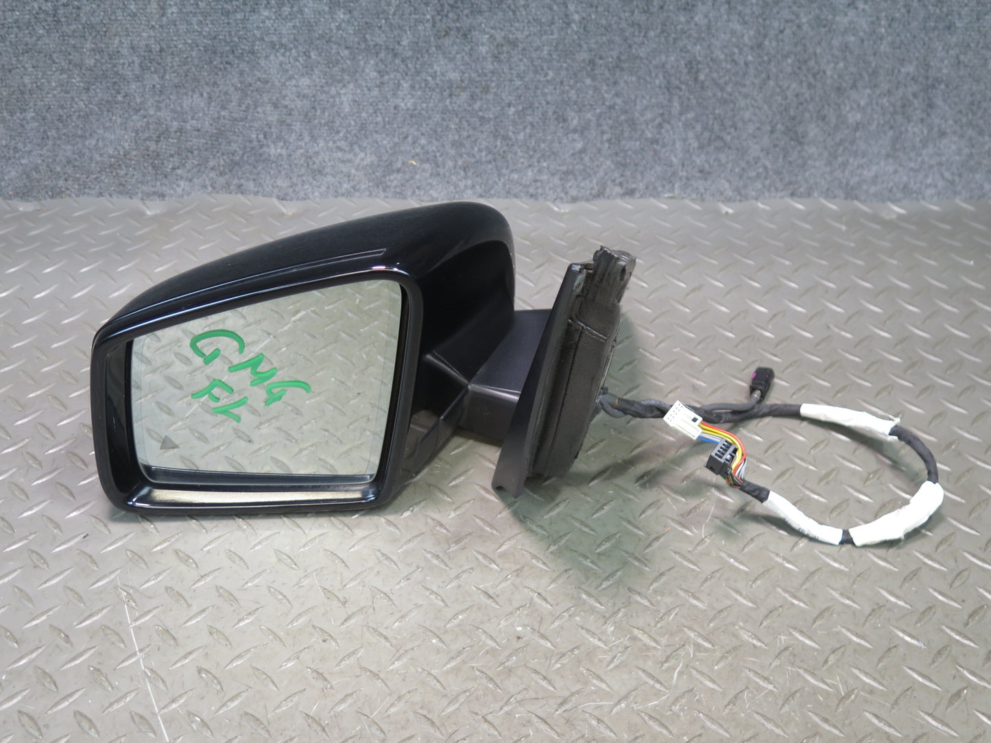 17-19 Mercedes X166 GLS450 Left Door Exterior Side View Power Mirror W/ Camera