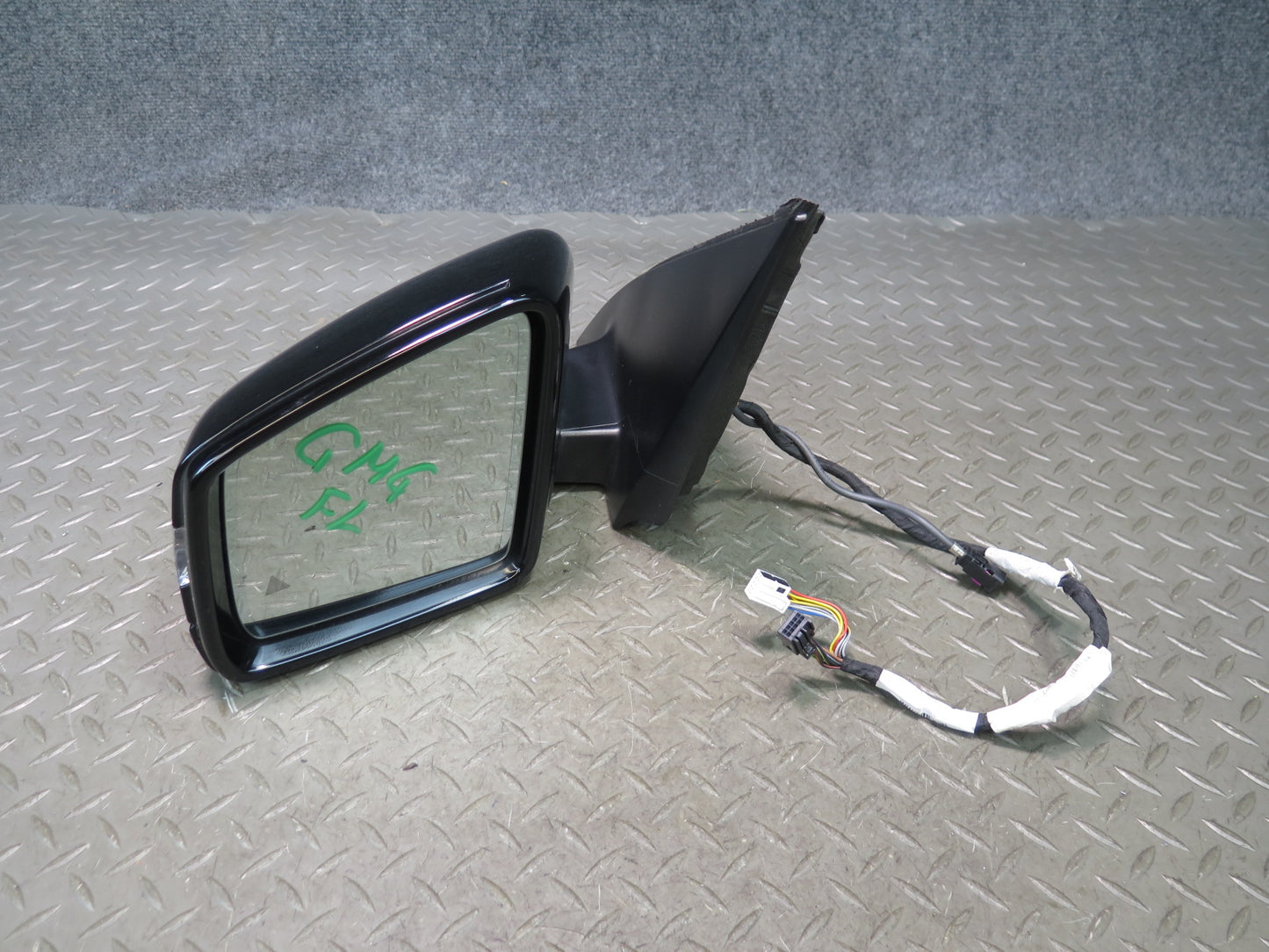 17-19 Mercedes X166 GLS450 Left Door Exterior Side View Power Mirror W/ Camera