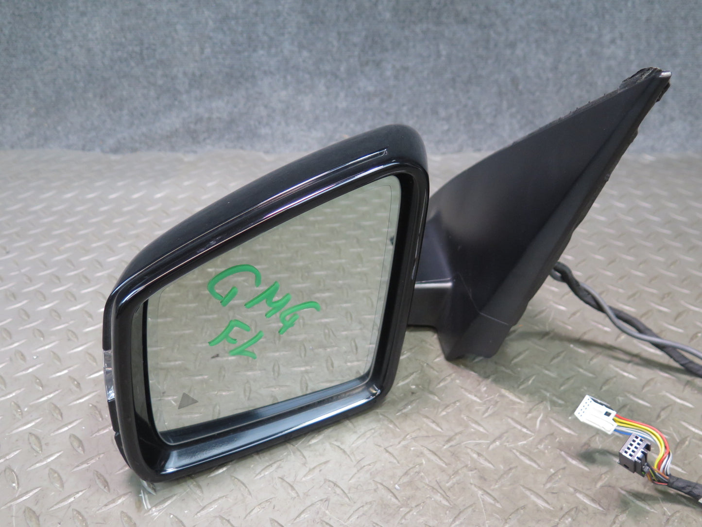 17-19 Mercedes X166 GLS450 Left Door Exterior Side View Power Mirror W/ Camera