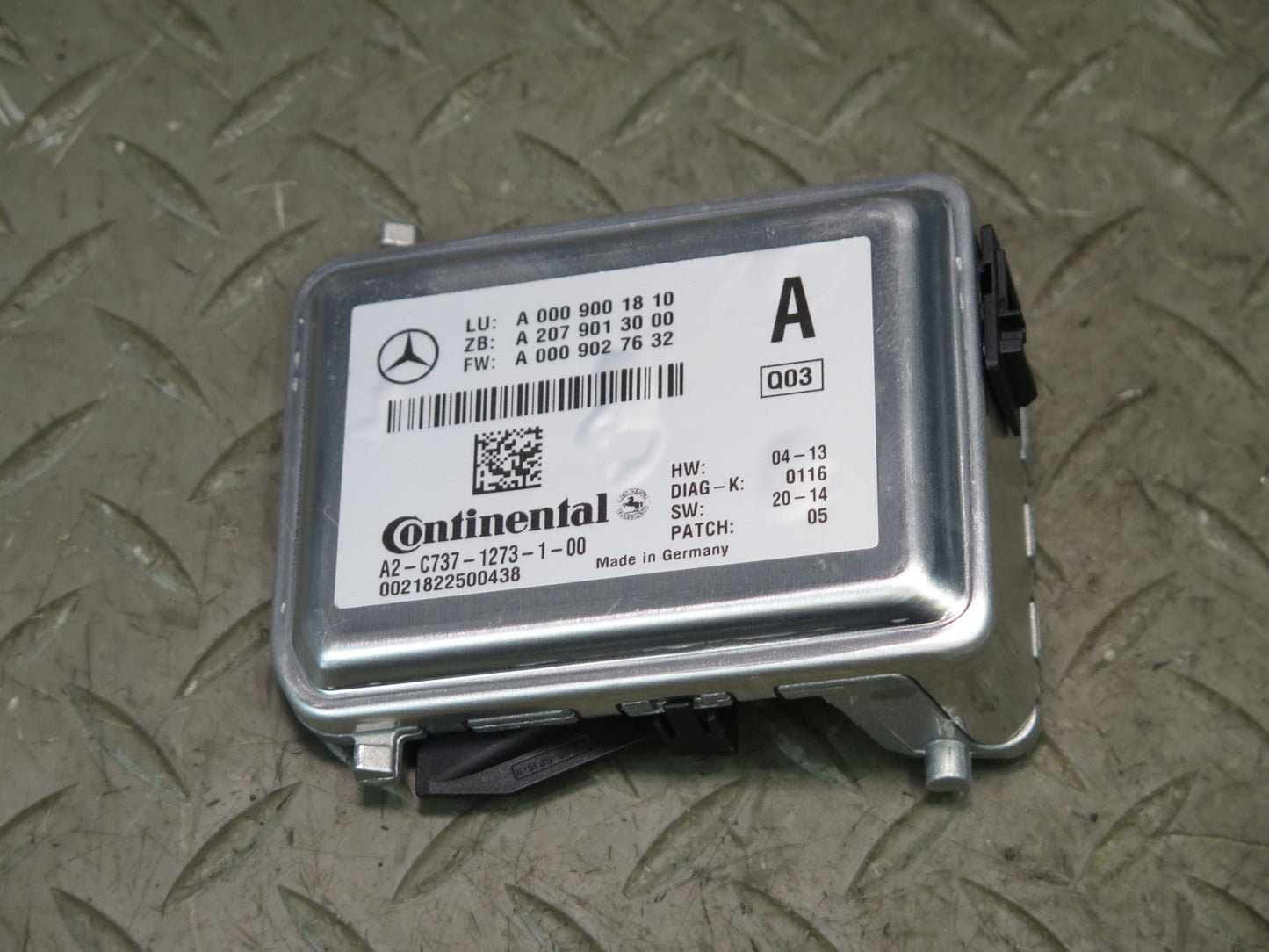 2017-2019 Mercedes X166 GLS450 GLS550 Front Windshield Lane Departure Camera OEM
