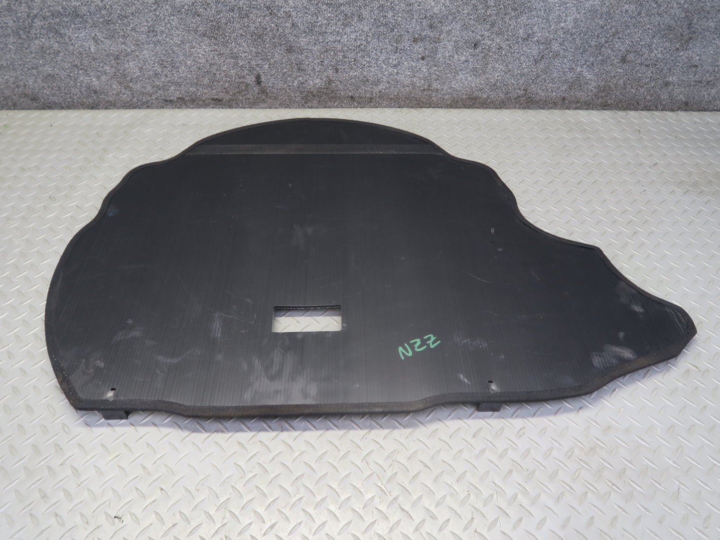 04-09 Nissan Z33 350Z Convertible Rear Trunk  Spare Tire Cover Panel Black OEM