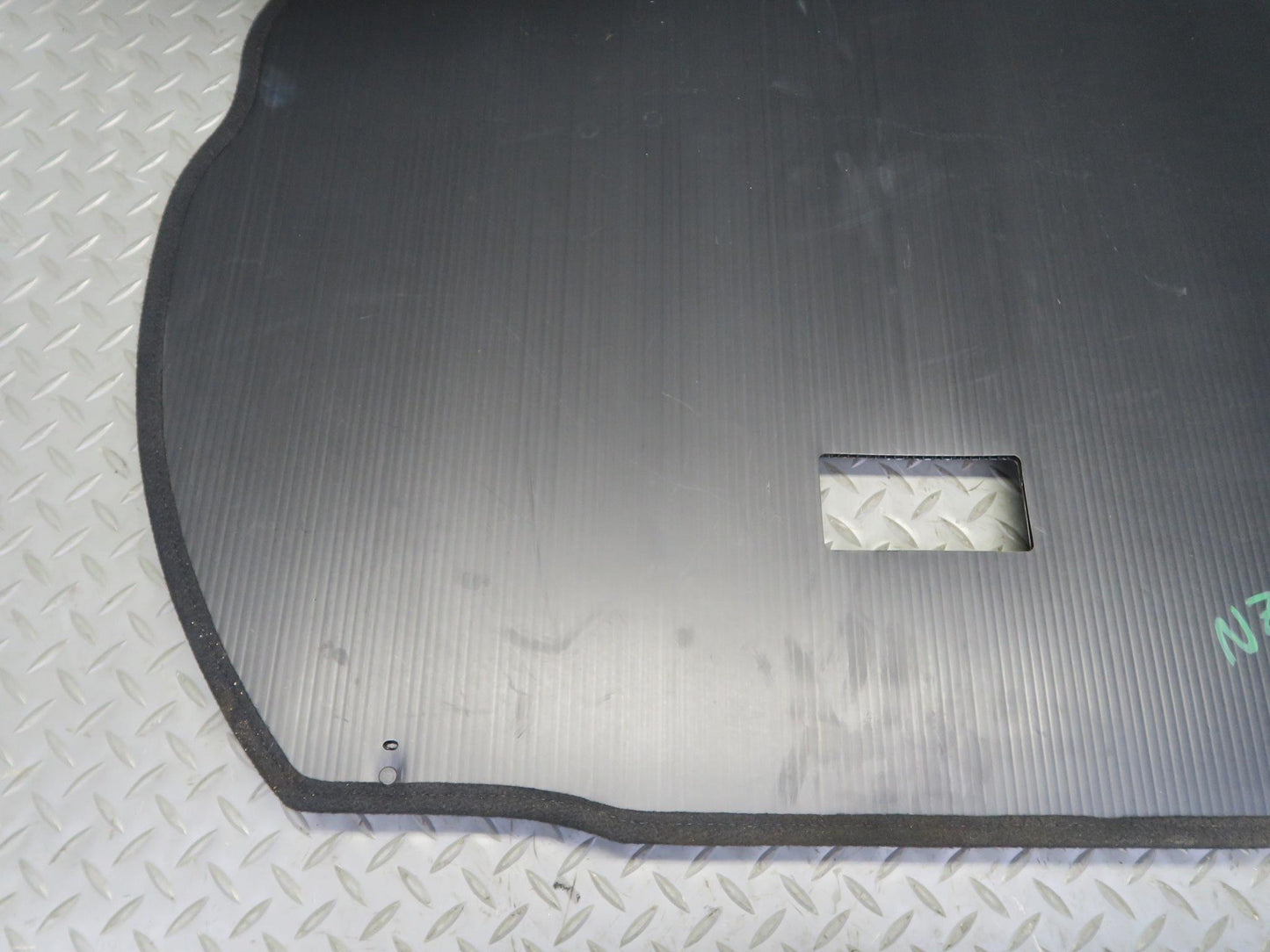04-09 Nissan Z33 350Z Convertible Rear Trunk  Spare Tire Cover Panel Black OEM