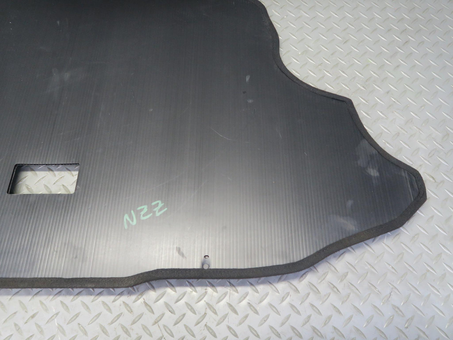04-09 Nissan Z33 350Z Convertible Rear Trunk  Spare Tire Cover Panel Black OEM