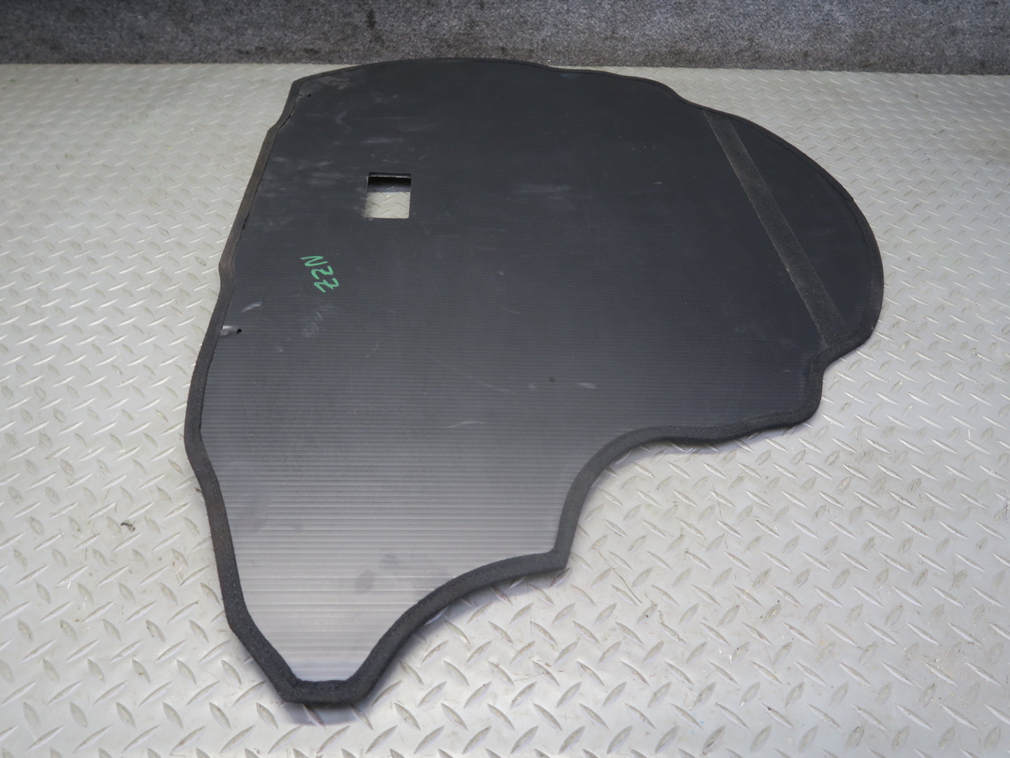 04-09 Nissan Z33 350Z Convertible Rear Trunk  Spare Tire Cover Panel Black OEM