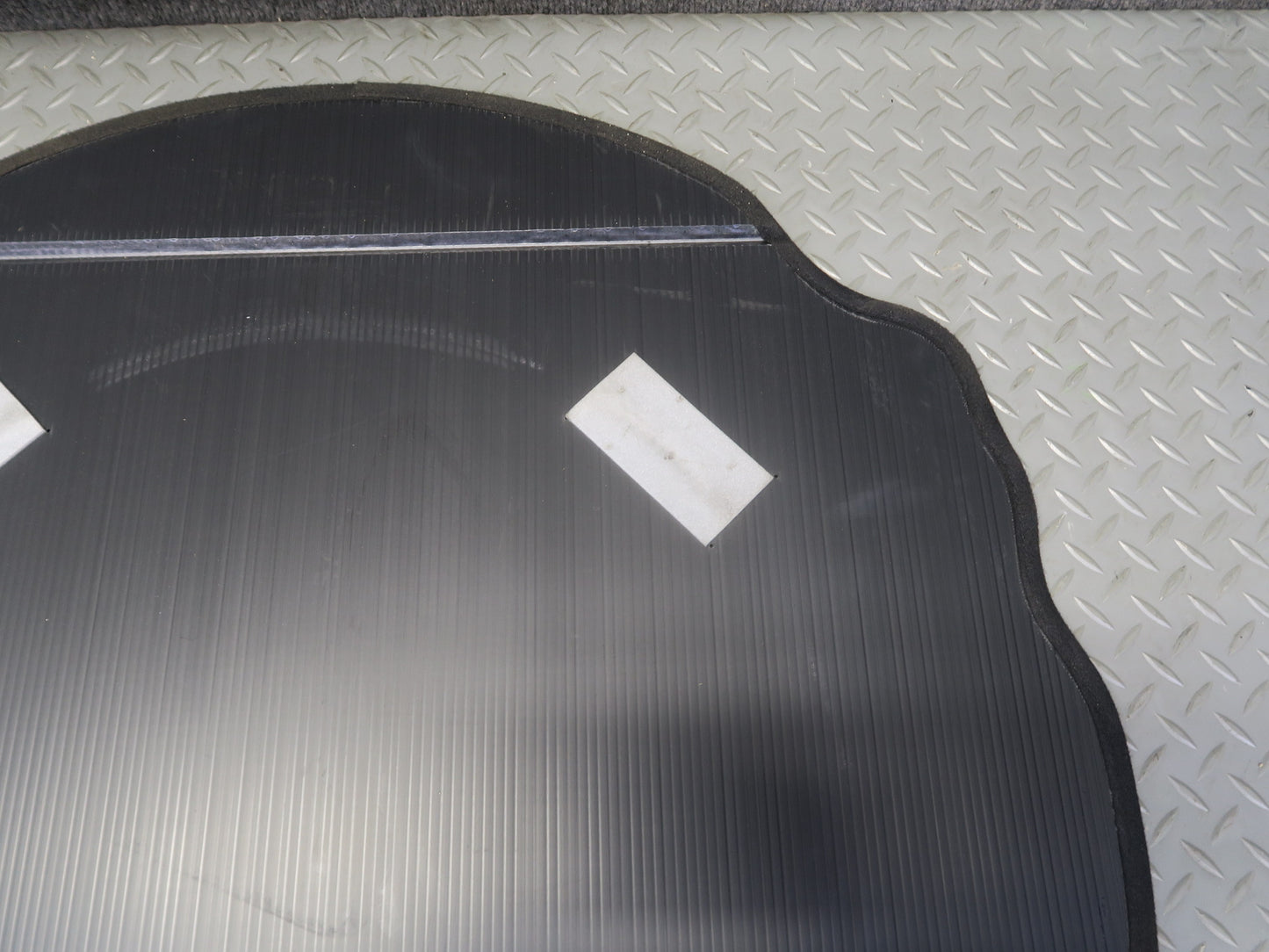 04-09 Nissan Z33 350Z Convertible Rear Trunk  Spare Tire Cover Panel Black OEM