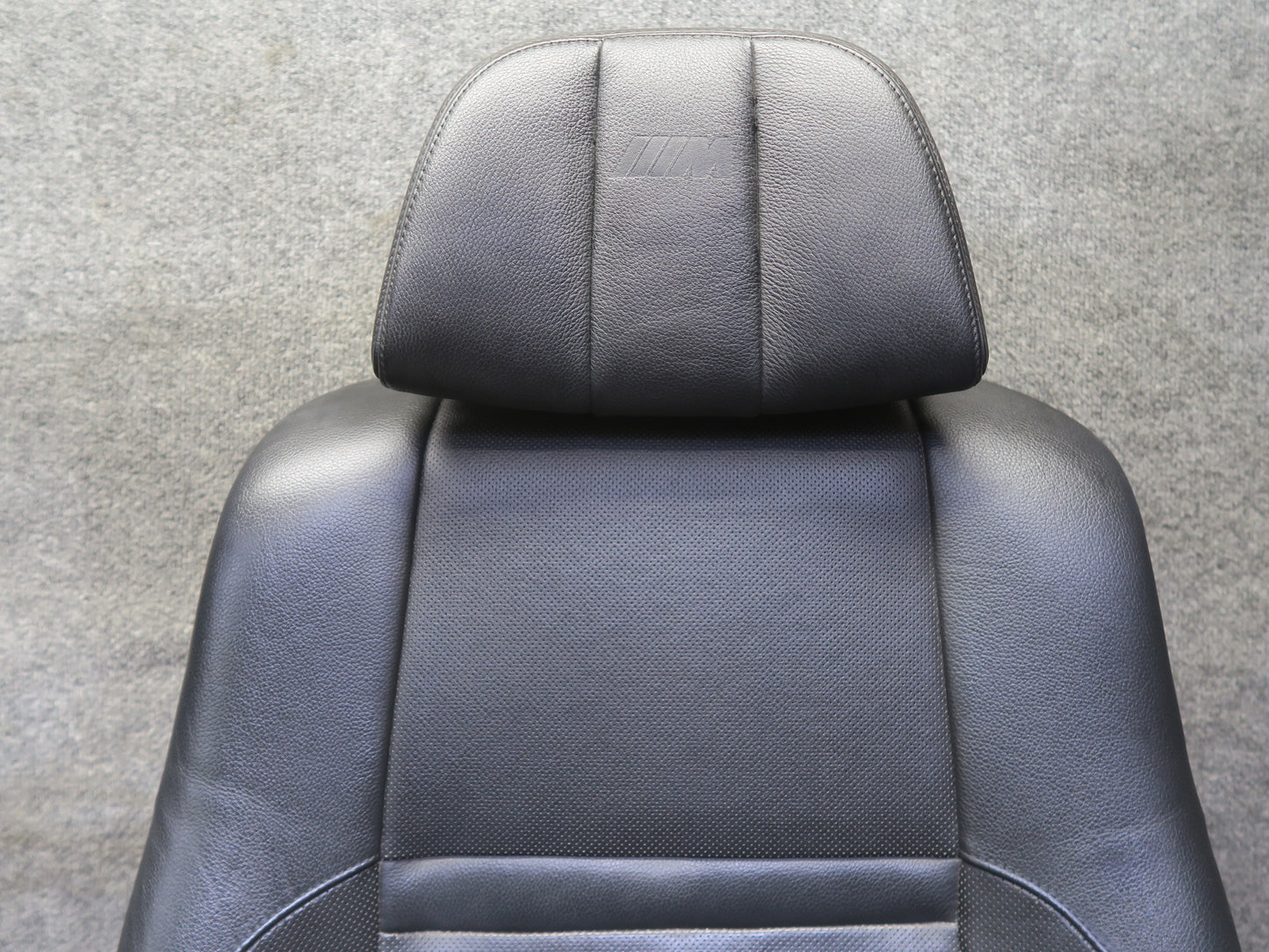 2010-2014 BMW E71 X6M Front Left & Right Comfort Heated Seat Merino Black Set