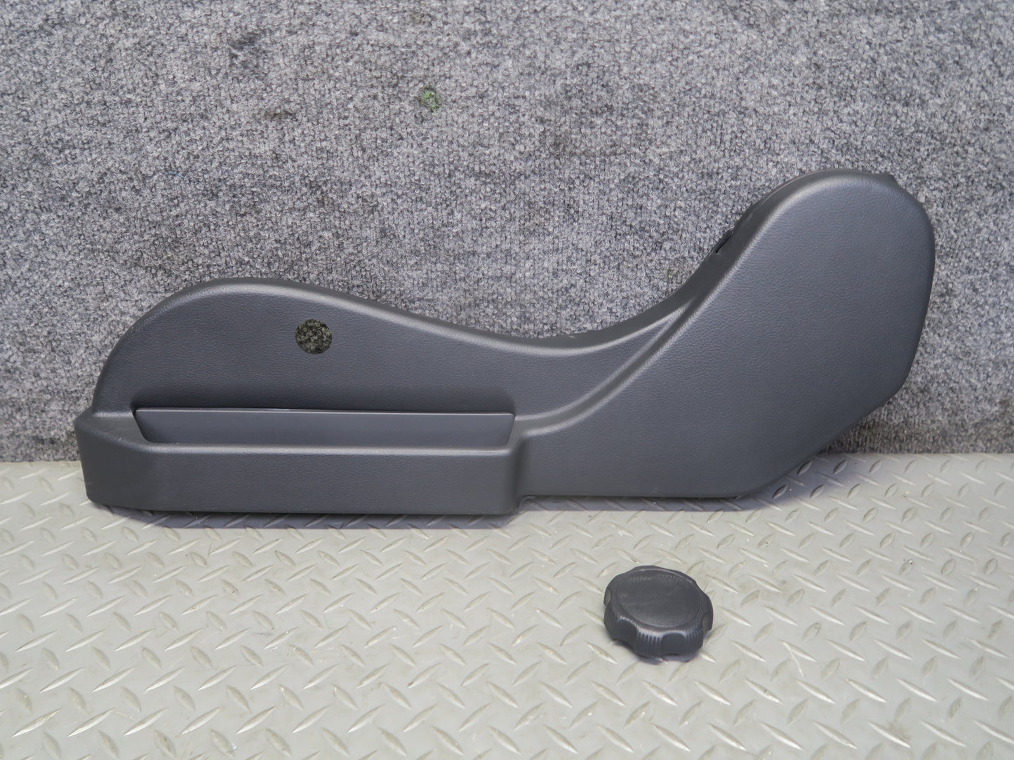 04-09 Nissan 350Z Z33 Left Driver Seat Trim Cover Panel Black 87380-CD010  OEM