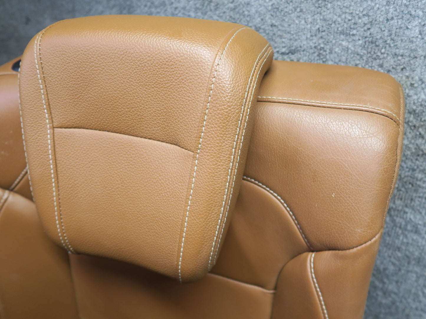 2017-2019 Mercedes X166 GLS450 Rear Right Second 2ND ROW Side Leather Seat Brown
