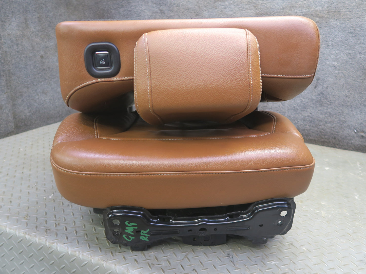 2017-2019 Mercedes X166 GLS450 Rear Right Second 2ND ROW Side Leather Seat Brown