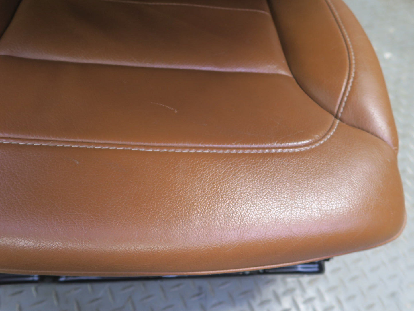 2017-2019 Mercedes X166 GLS450 Rear Right Second 2ND ROW Side Leather Seat Brown