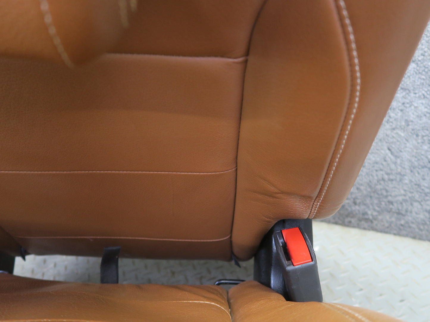 2017-2019 Mercedes X166 GLS450 Rear Right Second 2ND ROW Side Leather Seat Brown