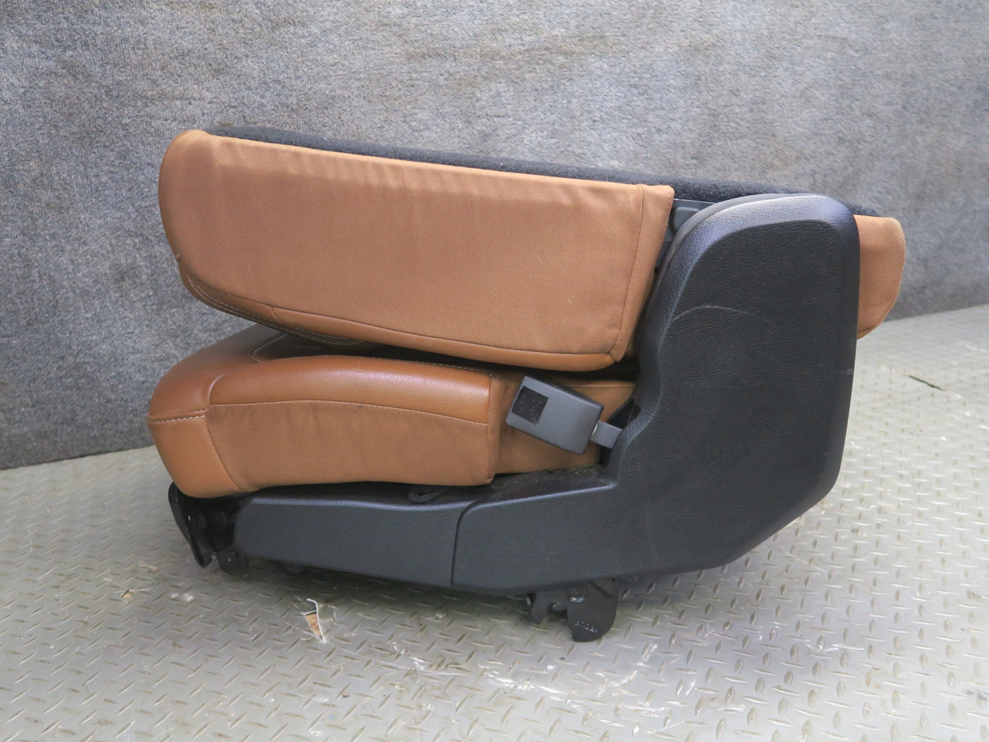 2017-2019 Mercedes X166 GLS450 Rear Right Second 2ND ROW Side Leather Seat Brown