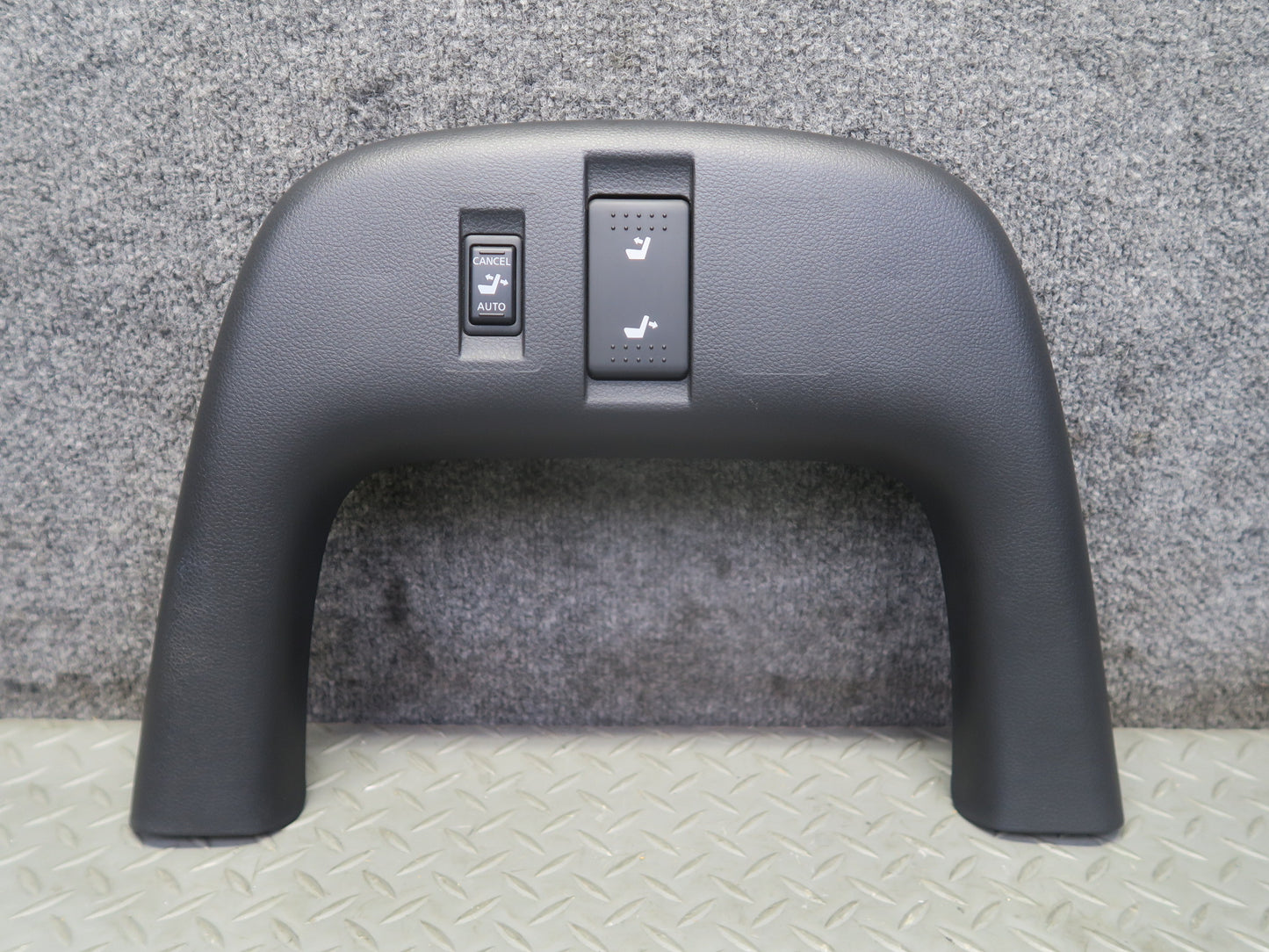 04-09 Nissan Z33 350Z Convertible Front Right Seat Upper Back Trim Black OEM
