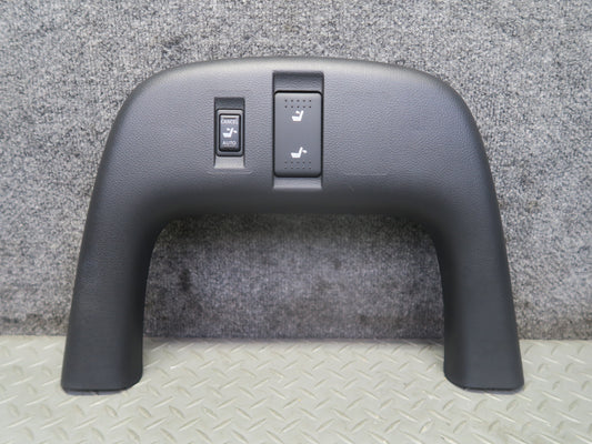 04-09 Nissan Z33 350Z Convertible Front Right Seat Upper Back Trim Black OEM