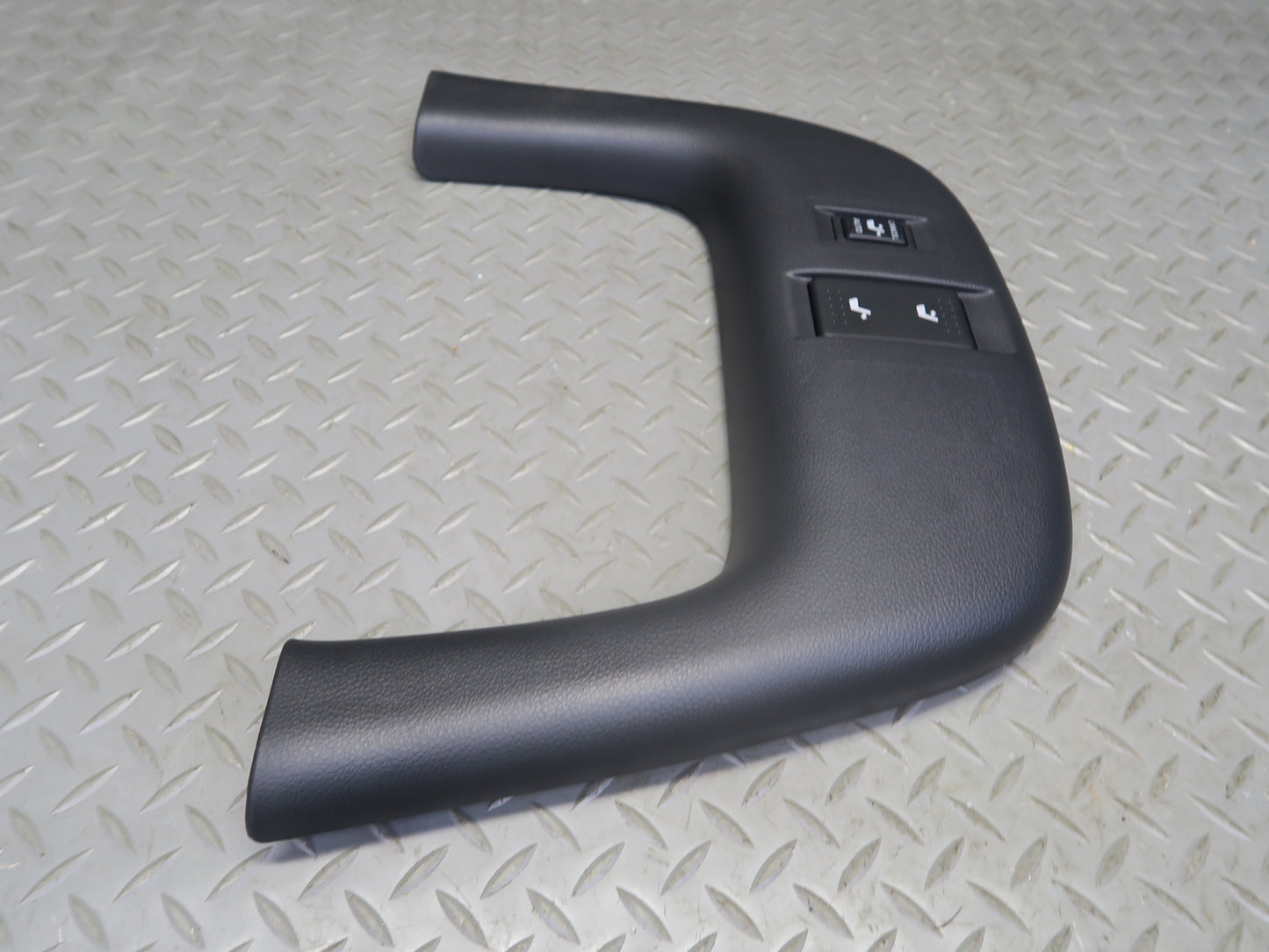 04-09 Nissan Z33 350Z Convertible Front Right Seat Upper Back Trim Black OEM